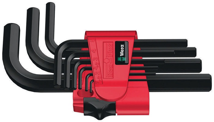 WERA Winkelschraubendreher-Satz 950/9 Hex-Plus 7
