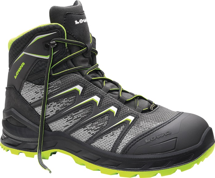 LOWA Sicherheitsstiefel Larrox Work GTX grey Mid