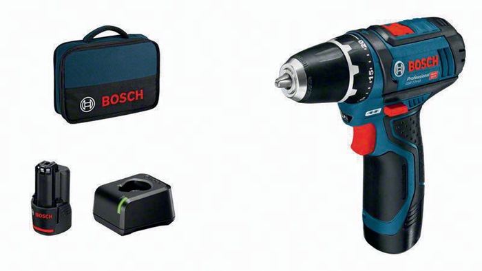 [8000500077] BOSCH Akku-Bohrschrauber GSR 12V-15 Professional