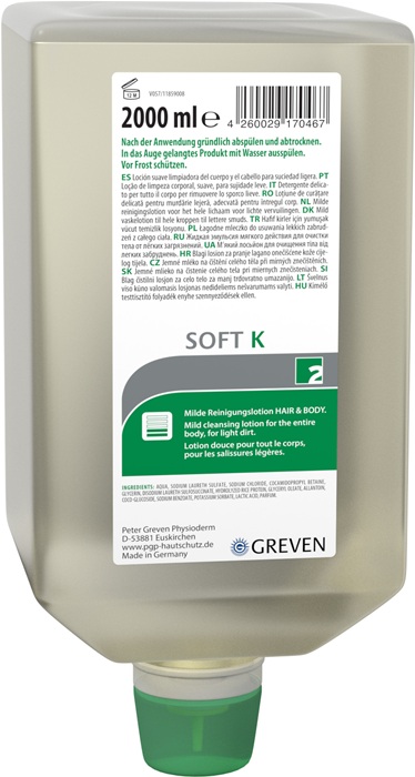 [8000504342] GREVEN Ganzkörperreinigungslotion GREVEN® SOFT K
