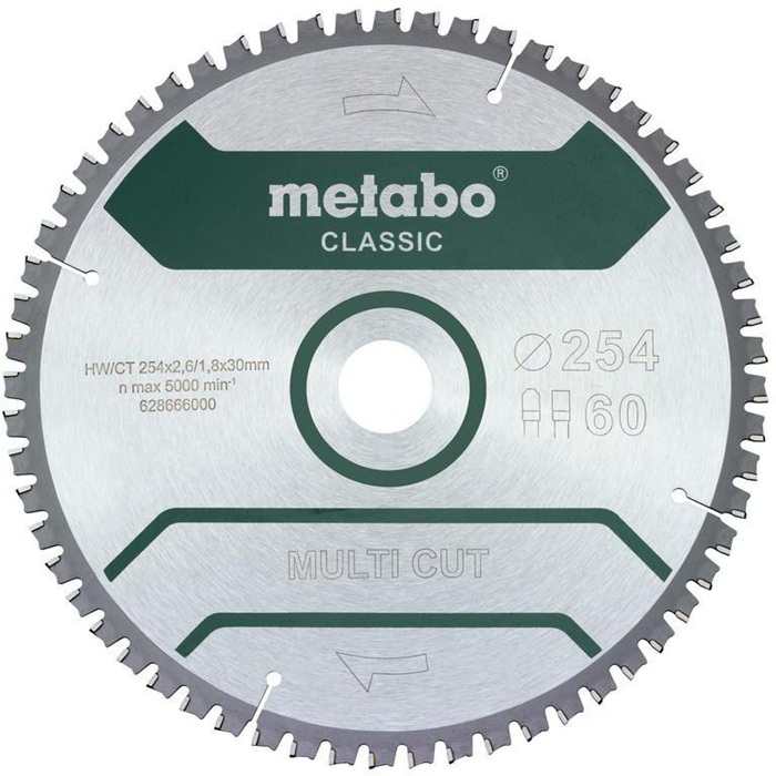 METABO Kreissägeblatt multi cut classic