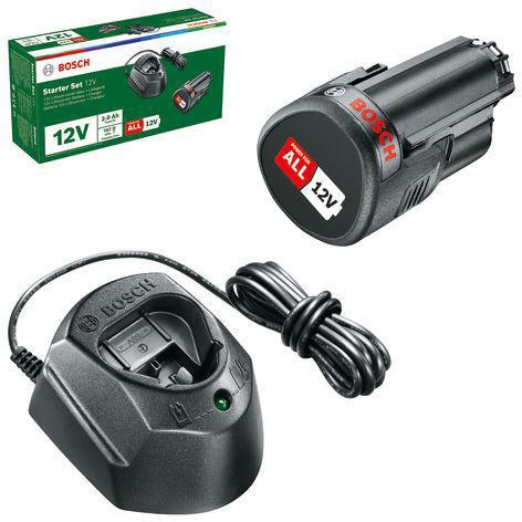 [8000586955] BOSCH Akku-Set (335 g, 1,5 Ah, 1 Akkupack PBA 12V 1.5Ah O-A, Ladegerät GAL 1210 CV, Karton)