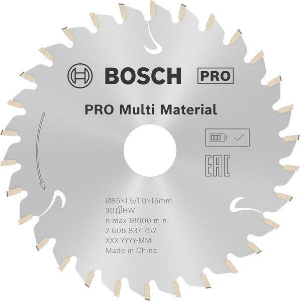 BOSCH Kreissägeblatt PRO Multi Material cordless