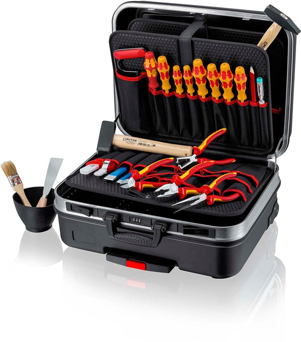 KNIPEX Werkzeugsortiment BIG Basic Move Elektro