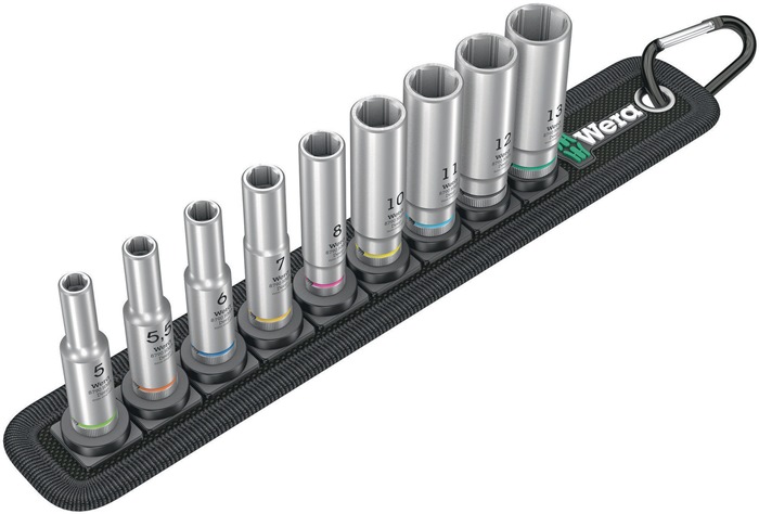 WERA Steckschlüsseleinsatz-Set Belt A Deep 1