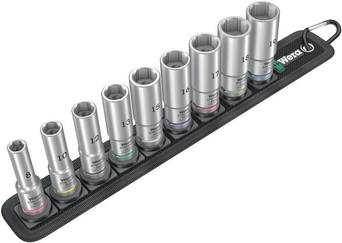 WERA Steckschlüsseleinsatz-Set Belt B Deep 1