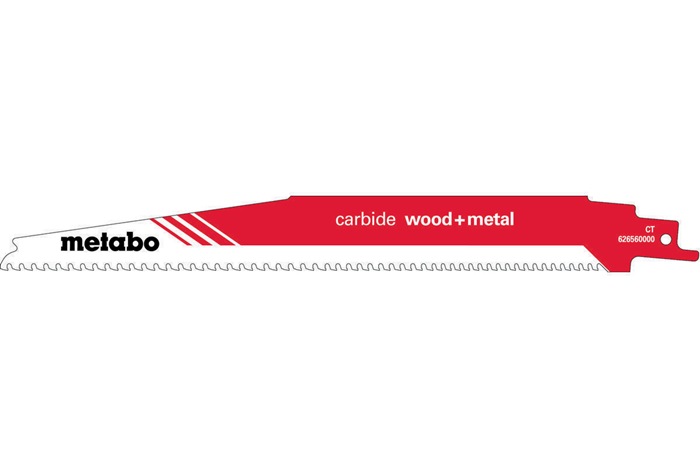 METABO Säbelsägeblatt carbide wood + metal
