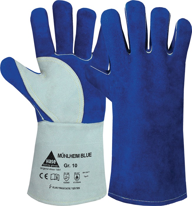 HASE Schweißerhandschuhe Mühlheim Blue