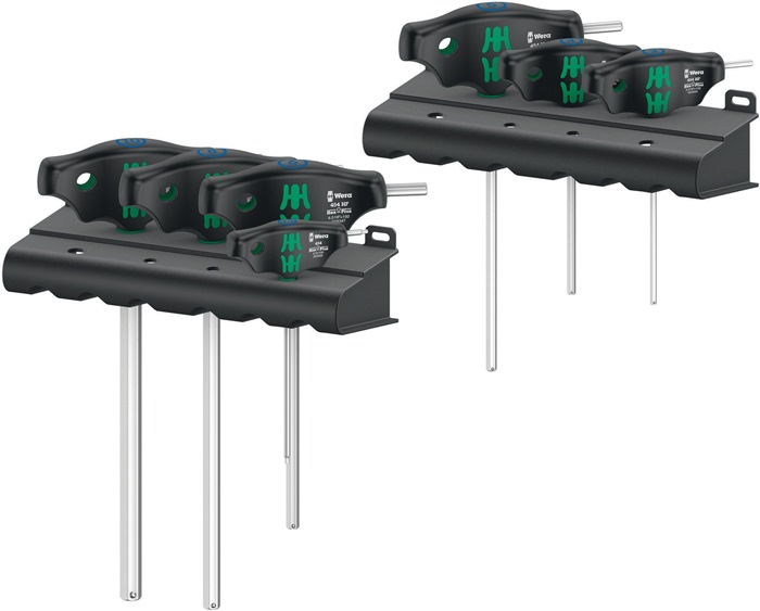 WERA Sechskantschraubendrehersatz 454/7 HF Set 1