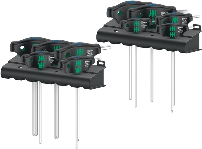 WERA Sechskantschraubendrehersatz 454/10 HF Set Imperial 1