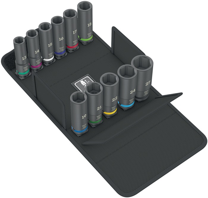 WERA Kraftsteckschlüssel-Satz 8790 C Impaktor Deep Set 1