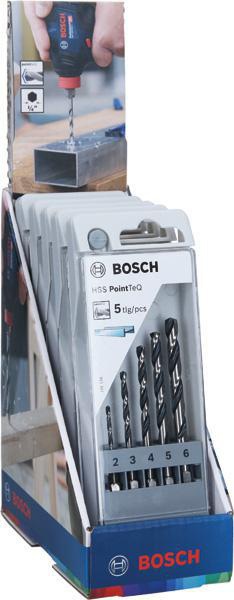 BOSCH Spiralbohrer-Set PoinTeQ DIN338