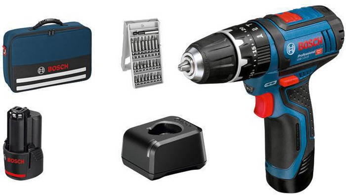 BOSCH Akku-Schlagbohrschrauber GSB 12V-15