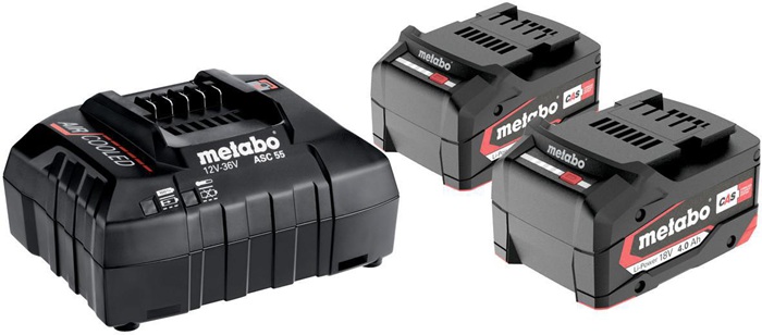 METABO Akku-Set Basic 4,0