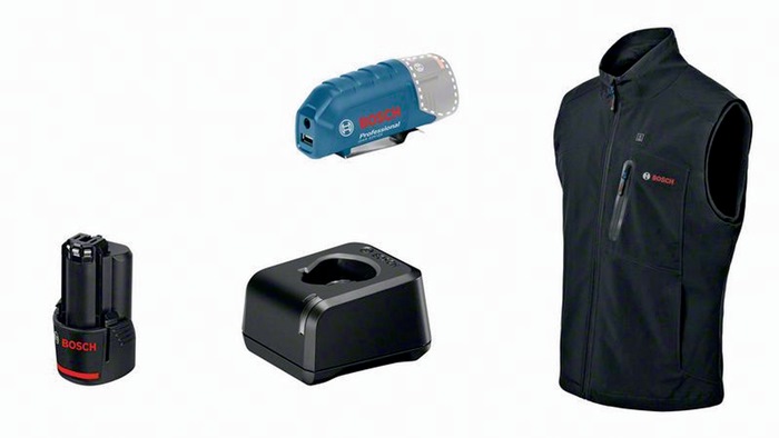 BOSCH Weste GHV 12+18V XA