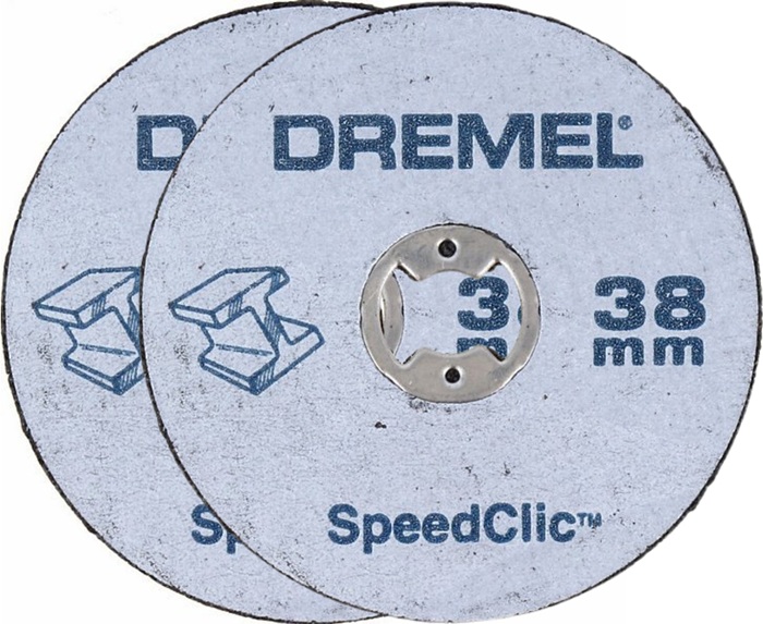 BOSCH Trennscheiben-Set DREMEL® EZSpeedClic