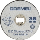 BOSCH Metalltrennscheiben DREMEL® EZ SpeedClic