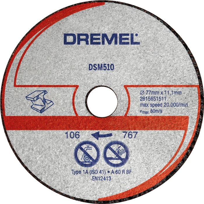 BOSCH Metall-Trennscheibe DREMEL® DSM510