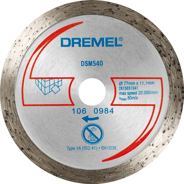 [8000793916] BOSCH Diamant-Fliesentrennscheibe DREMEL® DSM520