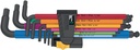 WERA Winkelschraubendreher-Satz 950/9 Hex-Plus Multicolour Imperial 2