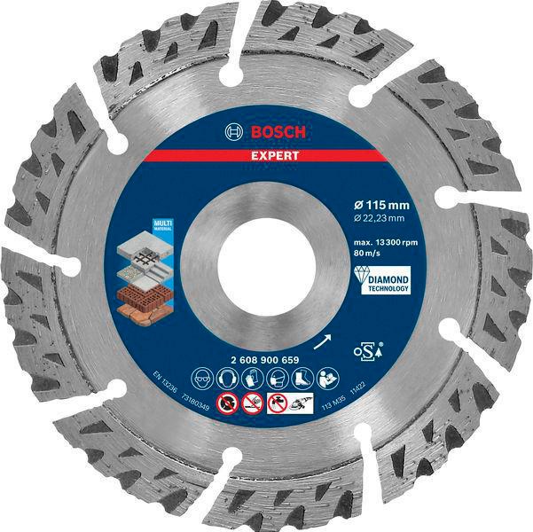 BOSCH Diamanttrennscheibe EXPERT MultiMaterial