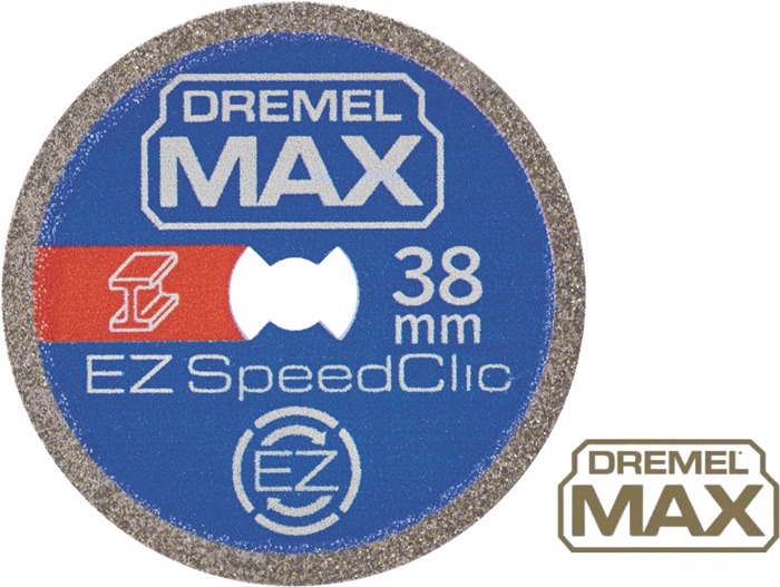BOSCH Metalltrennscheibe DREMEL® EZ SpeedClic S456DM