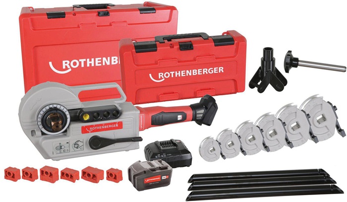 ROTHENBERGER Akku-Rohrbiegegeräte-Set ROBEND® 4000 E
