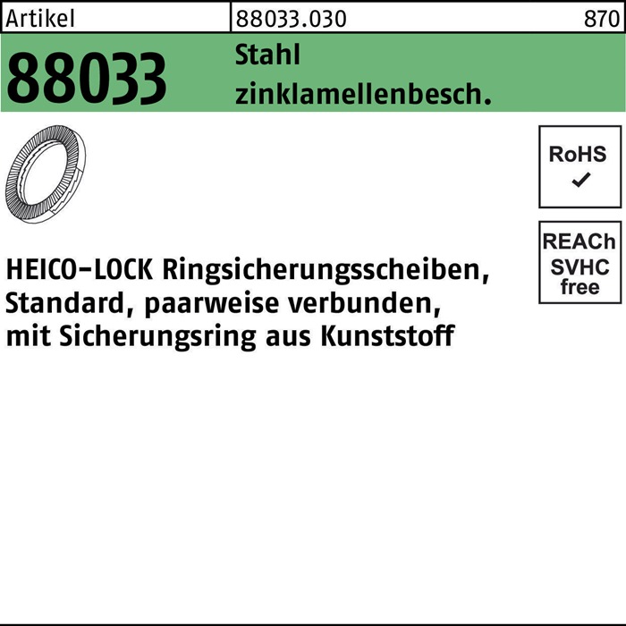 HEICO Keilsicherungsscheibe R 88033