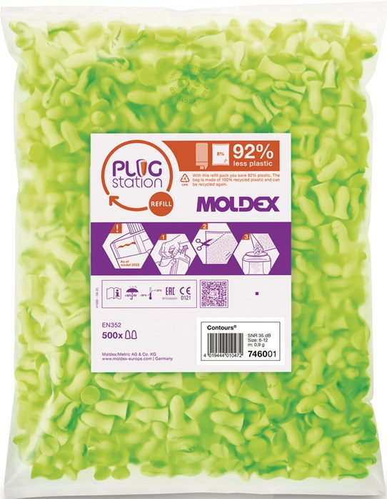 [8001327893] MOLDEX Gehörschutzstöpsel Contours® 746001