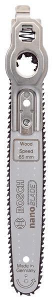 BOSCH Sägeblatt nanoBLADE Wood Speed 65