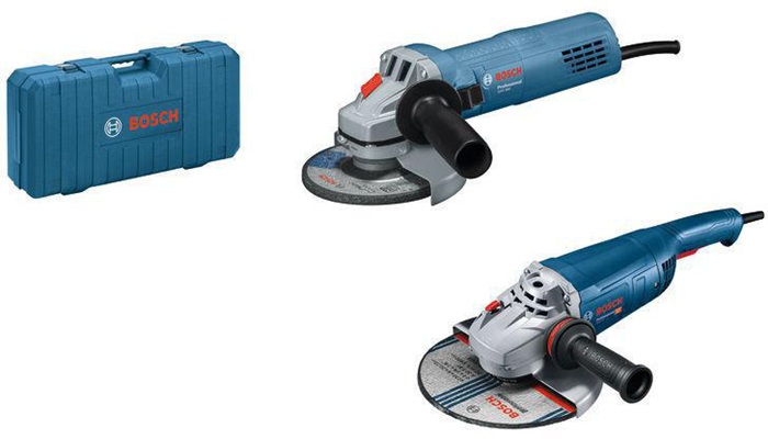 BOSCH Winkelschleifer-Set GWS 22-230 J + GWS 880