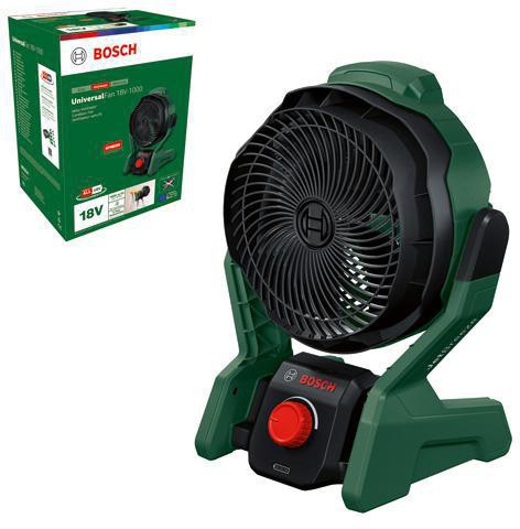 BOSCH Akku-Ventilator UniversalFan 18V-1000