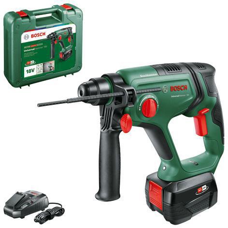 [8002580815] BOSCH Akku-Bohrhammer UniversalHammer 18V (4 Ah, 1 x Akku PBA 18V 4.0Ah)