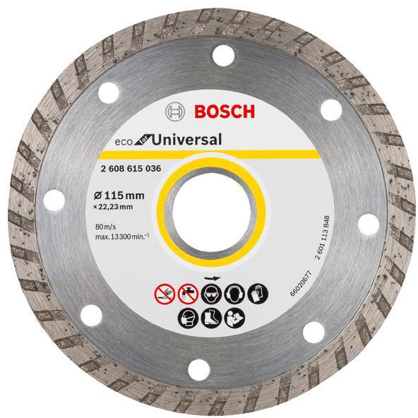 BOSCH Diamanttrennscheibe Turbo Eco For Universal
