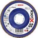 BOSCH Fächerschleifscheibe X551 Expert for Metal