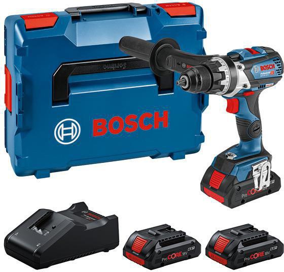 BOSCH Akku-Bohrschrauber-Set GSR 18V-110 C