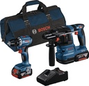 BOSCH Akku-Combo-Set GSR 18V-45 + GBH 18V-22