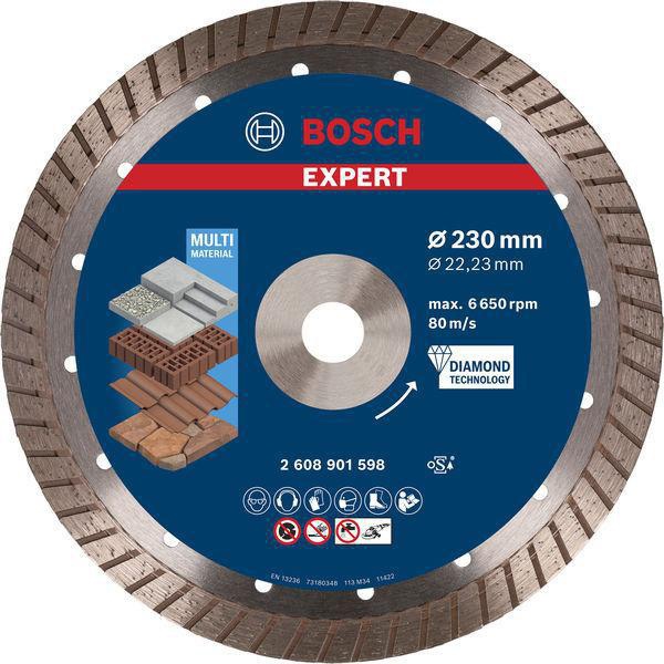 BOSCH Diamanttrennscheibe EXPERT MultiMaterial