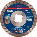 BOSCH Diamanttrennscheibe EXPERT MultiMaterial X-LOCK