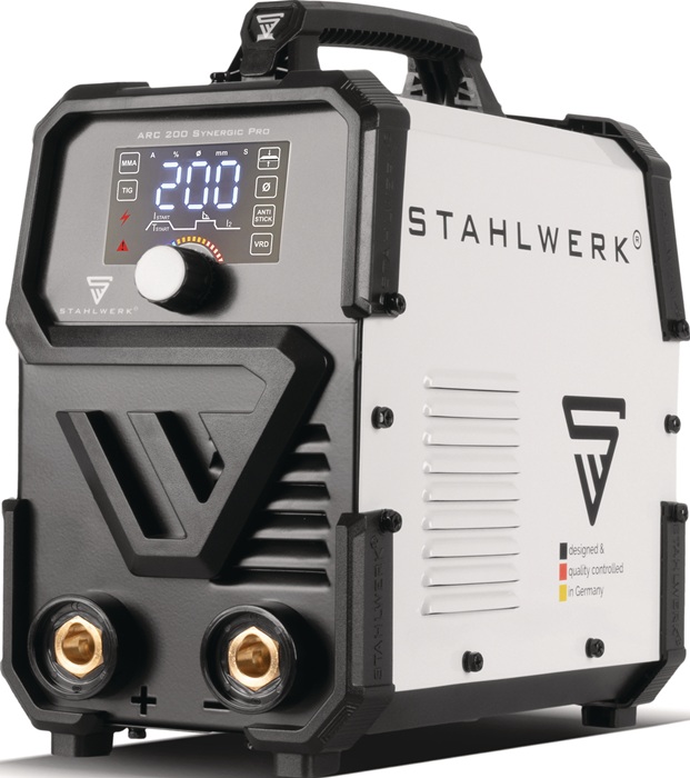 STAHLWERK Elektrodenschweißgerät ARC 200 Synergic Pro