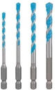 BOSCH Bohrer-Set EXPERT HEX-9 Multi Construction