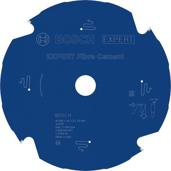 BOSCH Kreissägeblatt EXPERT for Fiber Cement