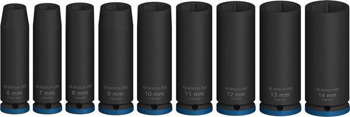 BOSCH Steckschlüsseleinsätze-Set PRO Impact