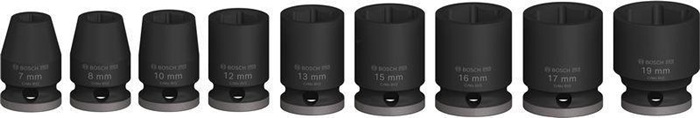 BOSCH Steckschlüsseleinsätze-Set PRO Impact