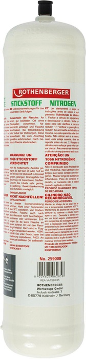 ROTHENBERGER Stickstoffflasche