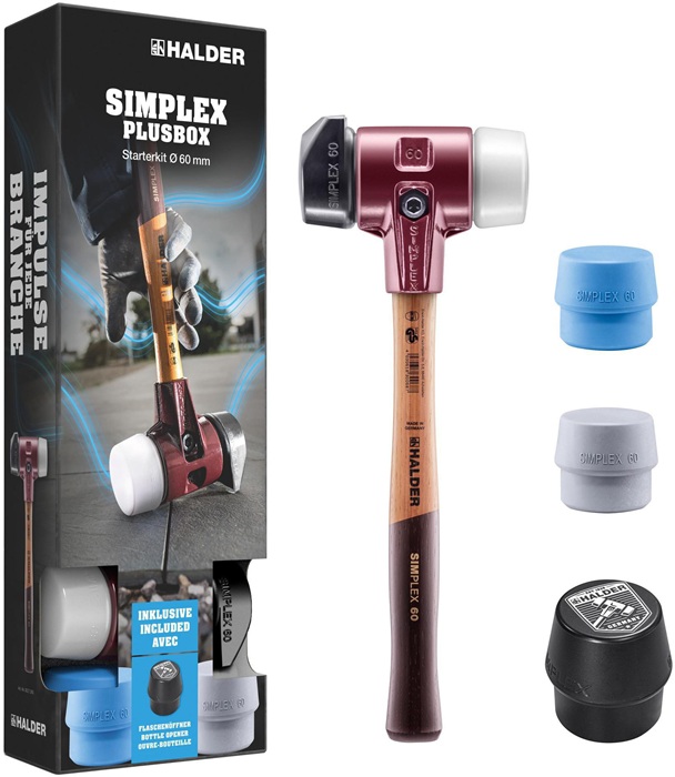 HALDER Schonhammer SIMPLEX-Aktionsbox Starterkit