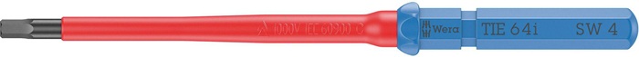 [8004221392] WERA Wechselklinge KK VDE 64 i TiE (4,0 mm, VDE isoliert)