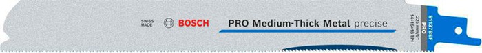 BOSCH Säbelsägeblatt PRO Medium-Thick Metal precise S1137BEF