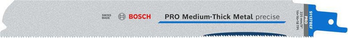 BOSCH Säbelsägeblatt PRO Medium-Thick Metal precise S1137BEF