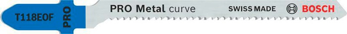 BOSCH Stichsägeblatt PRO Metal curve T118EOF